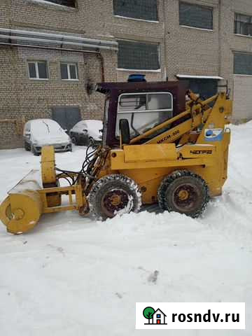 Чистка, уборка снега, Минипогрузчик с щеткой, шнек Псков - изображение 1