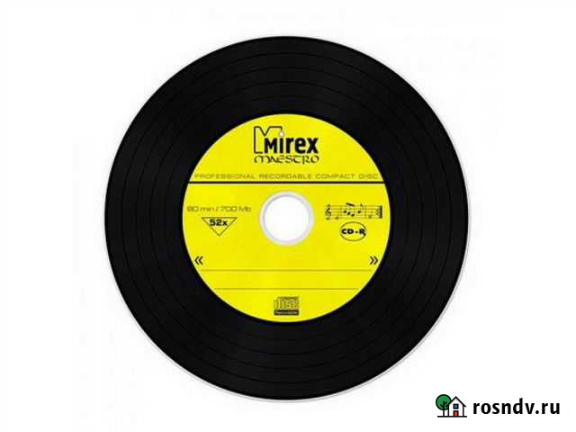 Диск CD-R Mirex 700 Mb 52х дизайн Maestro Slim C Набережные Челны - изображение 1