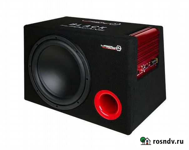 Активный сабвуфер ural (урал) AS-D12A black hurric Плавск - изображение 1