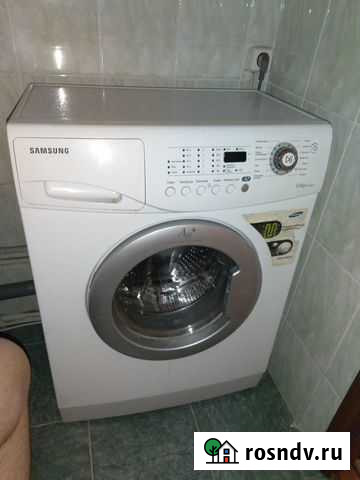 Стиральная машина samsung бу 3.5кг в хорошем состо Минусинск - изображение 1