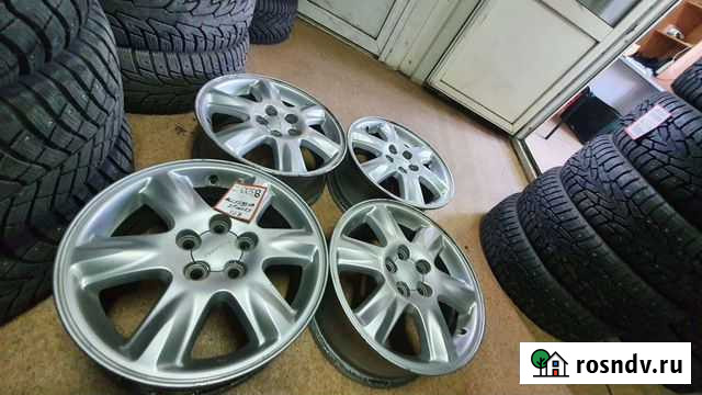 Литые диски r15 5*100 Subaru в хорошем состоянии Барнаул - изображение 1