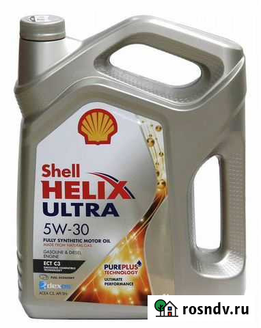Масло моторное 5W30 Шелл 4л синтетика Helix Ultra Казань - изображение 1