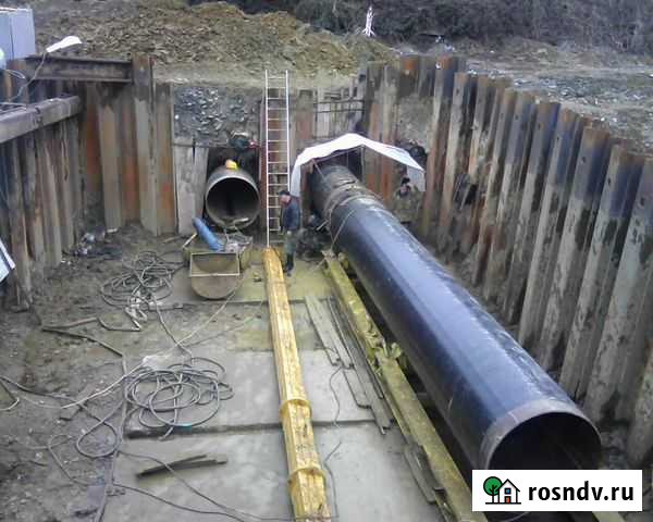 Прокол, гнб, Продавливание стальных футляров Ростов-на-Дону - изображение 1