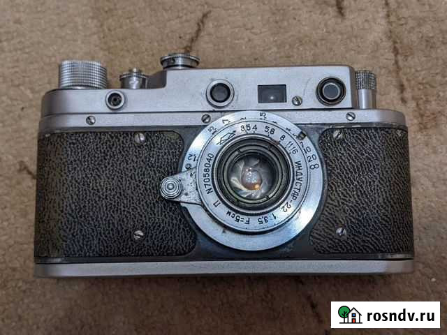 Ретро плёночный фотоаппарат Зоркий С Вологда - изображение 1