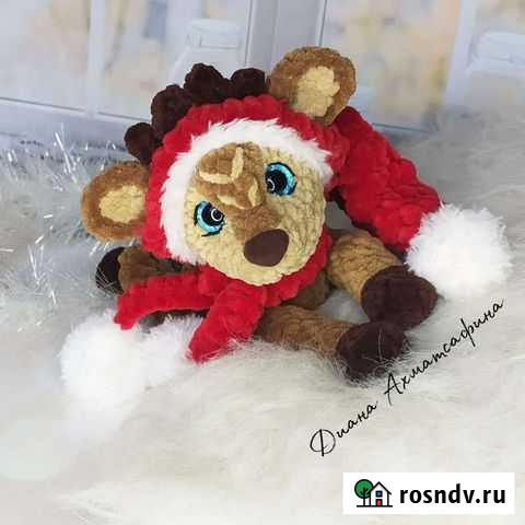Игрушка оленёнок Челябинск - изображение 1
