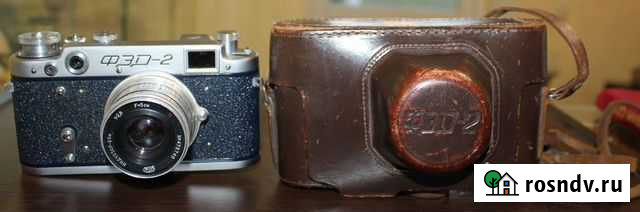 Фотоаппарат фэд-2 с объективом Индустар-26М Новороссийск - изображение 1