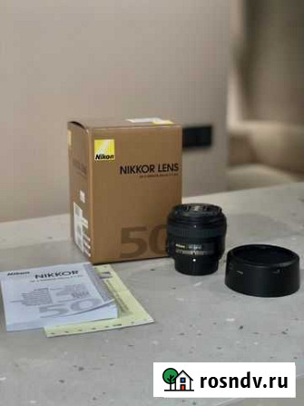 Объектив Nikon 50mm f/1.8G Тюмень - изображение 1