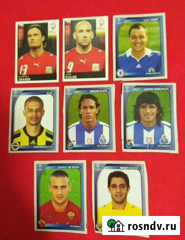 Наклейки panini euro 2008, champions league Саратов - изображение 1
