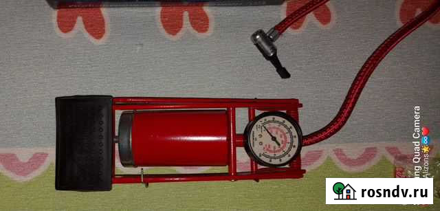 Ножной насос с манометром Балашиха - изображение 1