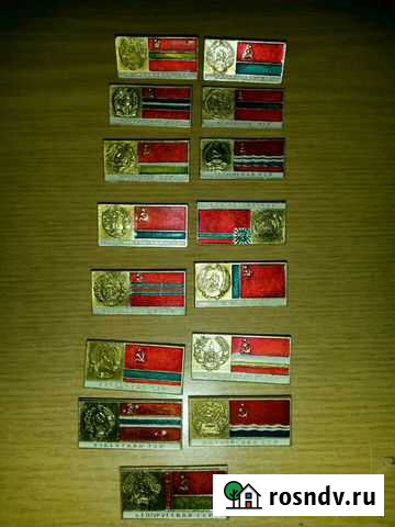 Значок. Набор Союзных Республик. СССР Великий Новгород - изображение 1