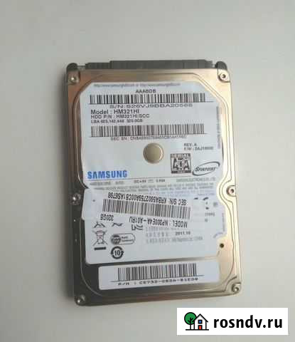 Жесткий диск для ноутбука 320 гб Пермь - изображение 1
