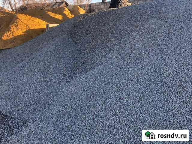 Продаю песок, щебень, отсев, камень,известь Гуково - изображение 1