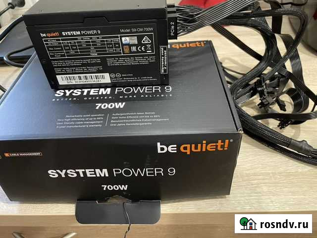 Блок питания be quiet 700w Омск - изображение 1