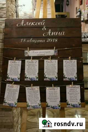 Аренда, продажа свадебного мольберта Тюмень - изображение 1