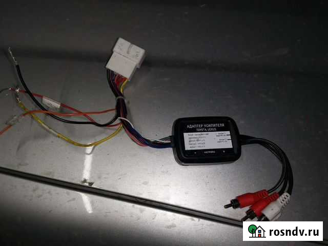 Адаптер усилителя тойота лексус Новоалтайск - изображение 1