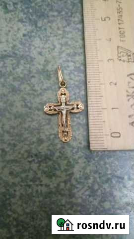 Золотой крестик Челябинск - изображение 1