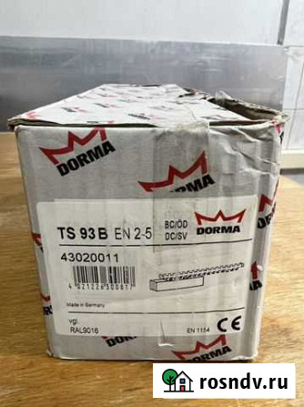 Доводчик дверной dorma ts93 Майкоп - изображение 1
