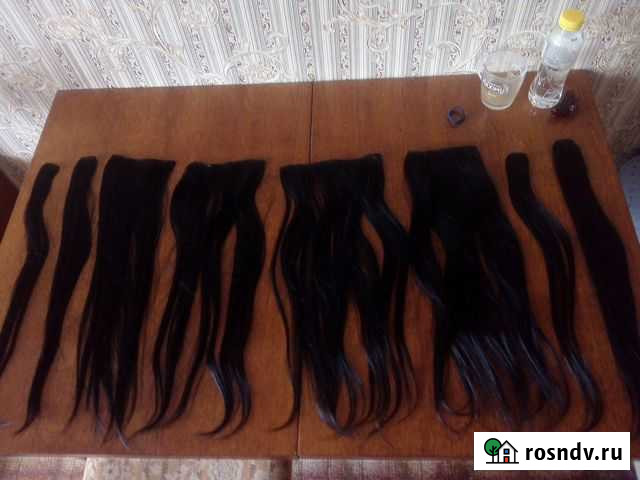 Новые волосы на заколках 55 см Севастополь - изображение 1