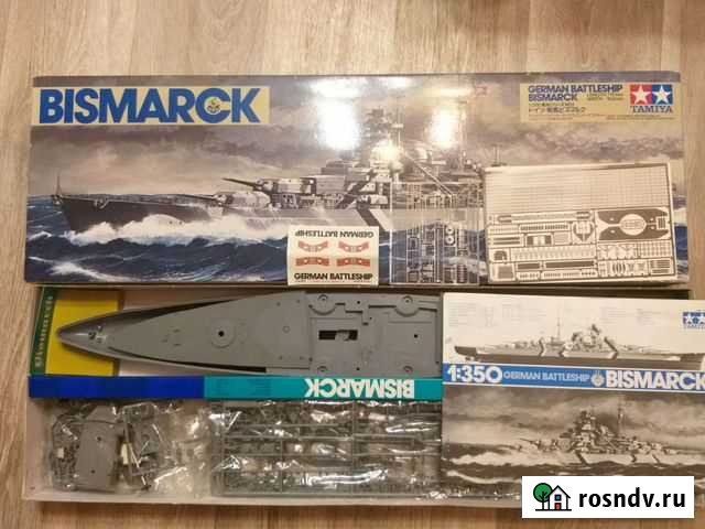 Модель Бисмарк 1/350 Tamiya Барнаул - изображение 1