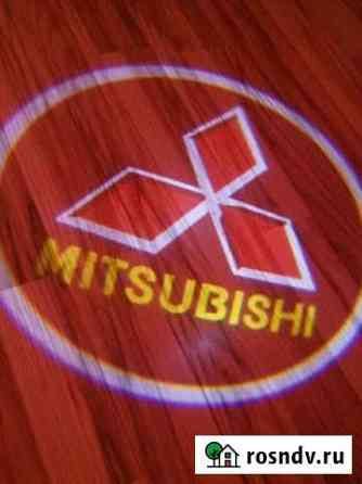 Подсветка логотипа Mitsubishi (и др.) Калуга