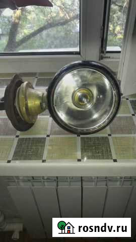 Фара на УАЗ (дополнительная, ручное управление) Ростов-на-Дону - изображение 1