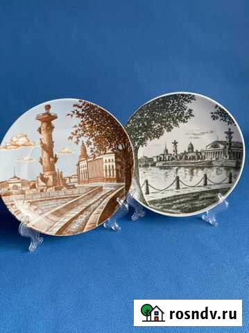 Настенные тарелки Лфз. СССР Калуга - изображение 1