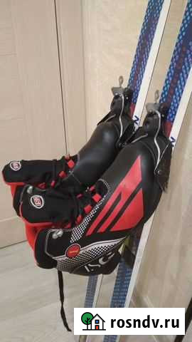 Лыжи детские 140 Петрозаводск - изображение 1