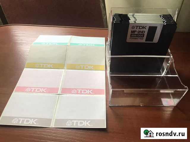 Дискеты TDK MF-2HD в прозрачном боксе Москва - изображение 1