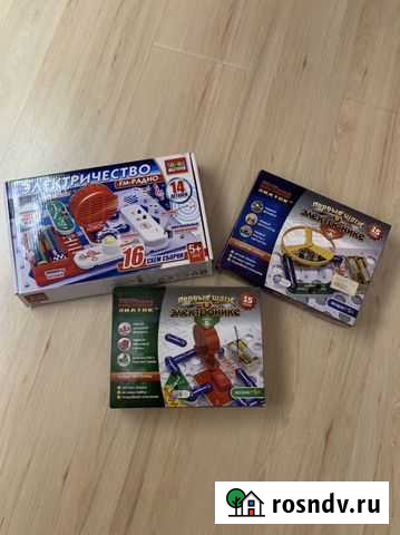 Настольная игра «первые шаги в электронике» Анапа - изображение 1