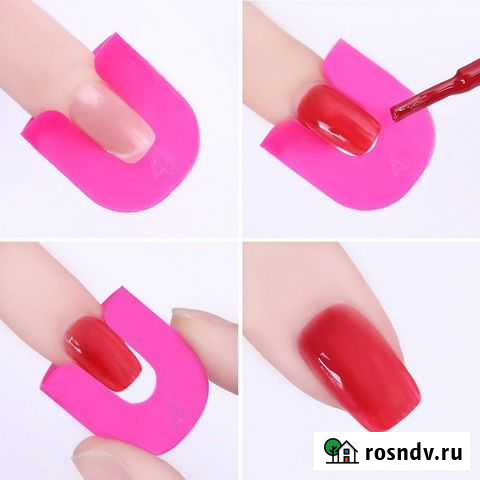 Шаблон для окрашивания ногтей Ухта - изображение 1