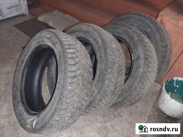 Шины 205 60 16 зимние шипованные Мариинск - изображение 1