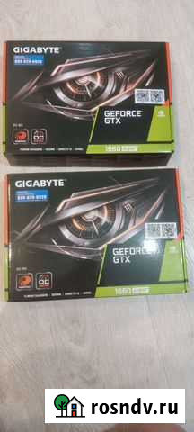 Gtx 1660 super gigabyte новые Челябинск - изображение 1