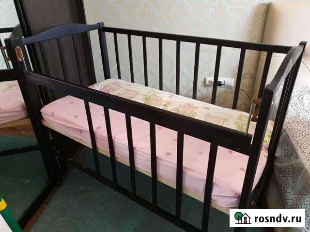 Кроватка детская с матрасом Бугульма - изображение 1