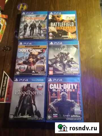 Игры для ps4 Подольск - изображение 1