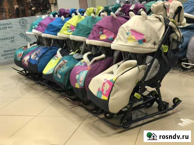 Санки коляска 2 в 1 - новые Ульяновск - изображение 1