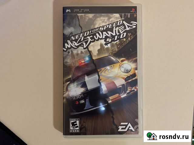 Игра Nfs most wanted 2005 psp Ижевск - изображение 1