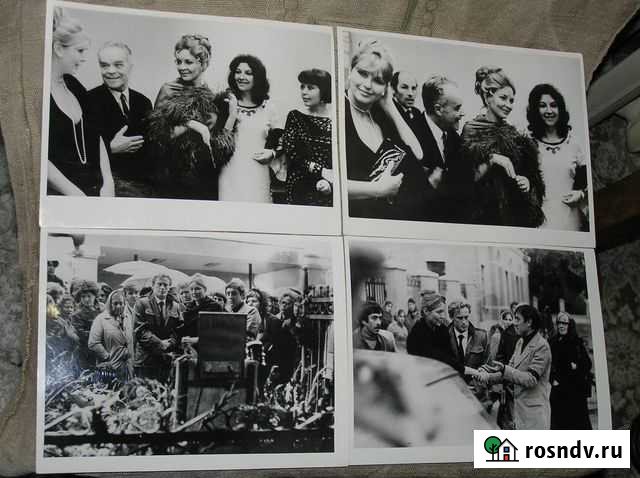 Лот уникальных фотографий марины влади 4 штуки Москва - изображение 1