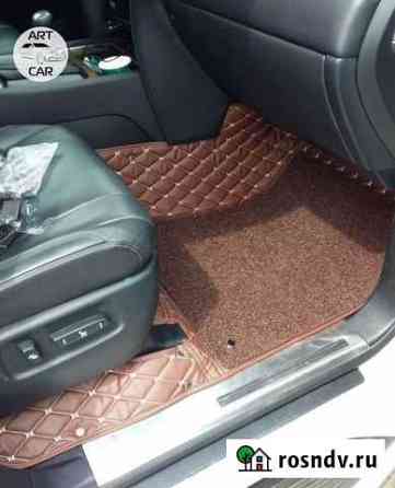 3D коврики из экокожи для Toyota Land Cruiser Томск