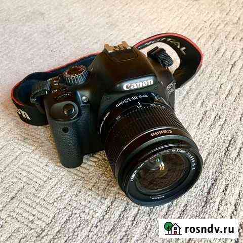 Зеркальный фотоаппарат canon eos 550d с объективом Тверь