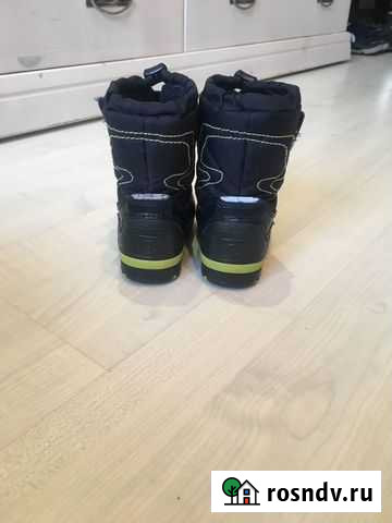 Сапоги для мальчика 22р.демисезон, тёплая зима Красногорск - изображение 1