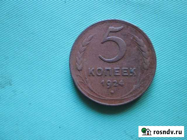 5 коп 1924 года Бийск - изображение 1