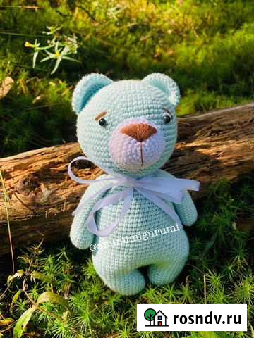 Медведь амигуруми ручная работа Санкт-Петербург - изображение 1