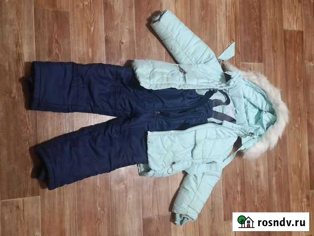 Детский комбинезон для девочки зима 98 Мурино - изображение 1