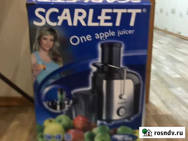 Соковыжималка scarlet 1500 л мощность 850 Октябрьский - изображение 1
