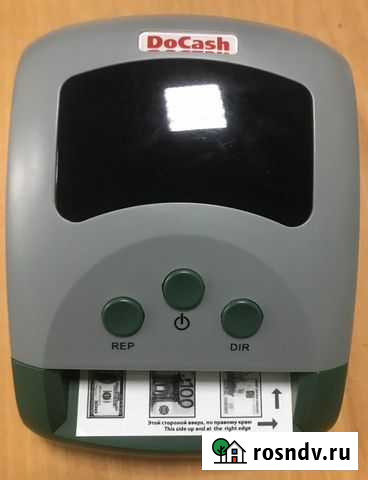 Детектор банкнот DoCash 430 с рабочим аккумуляторо Самара - изображение 1
