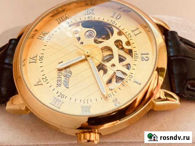 Новые Часы Скелетоны Monte Carlo Позолота Феодосия - изображение 1