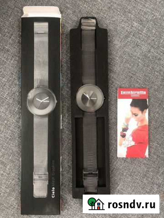 Новые часы Lambretta Cielo Mesh Graphite оригинал Москва - изображение 1