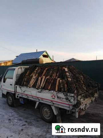 Продам дрова, листвяк, колотые, можно чурками Чита - изображение 1