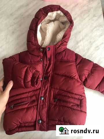 Новая утепленная куртка Zara Сургут - изображение 1