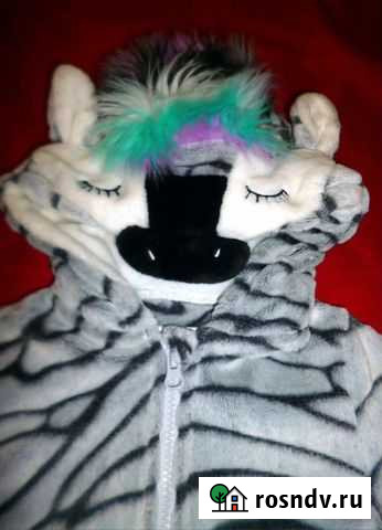 Кигуруми -комбинезон зебра. На 3 года 98см рост Тула - изображение 1